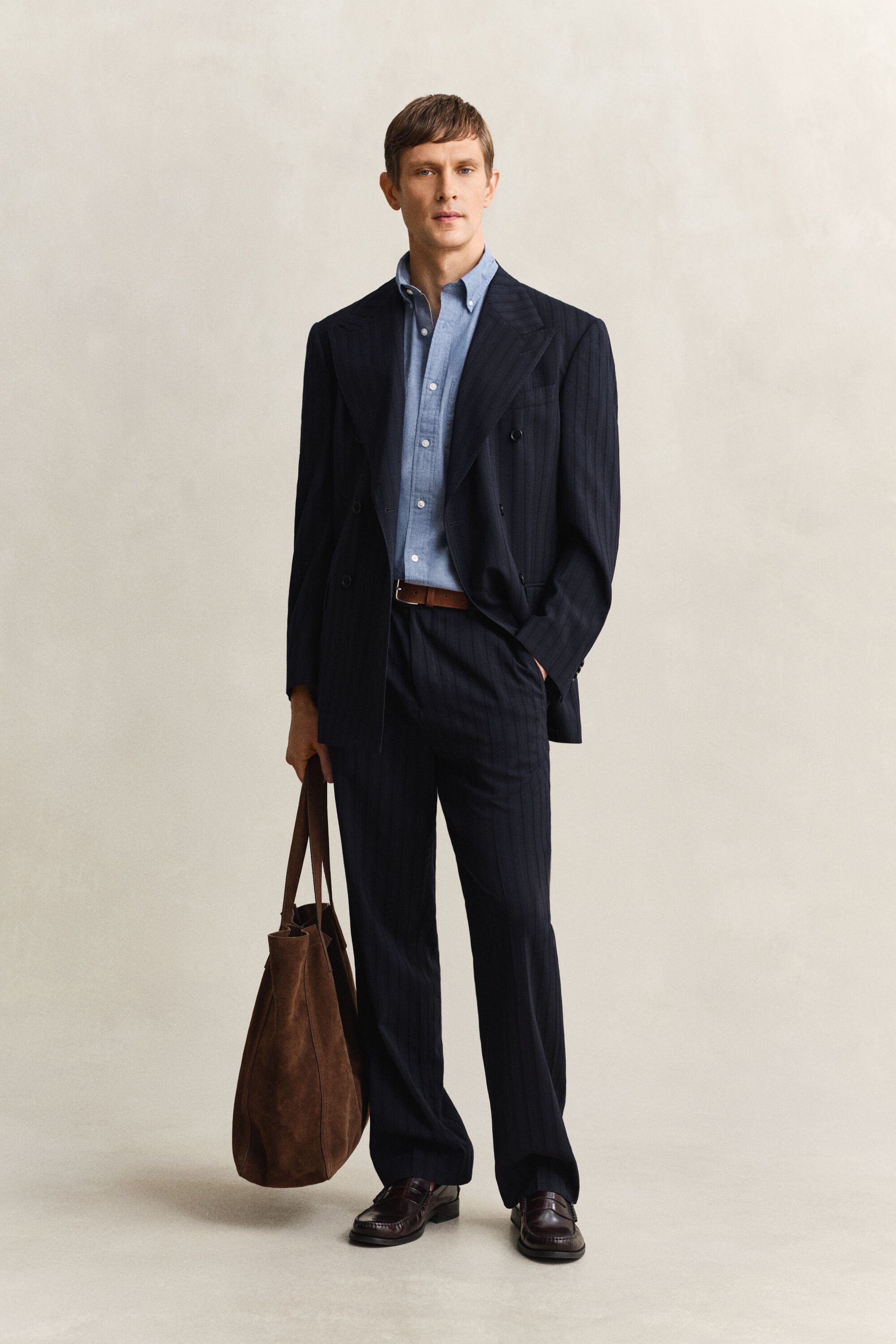 Camisa clásica de manga corta en popelina