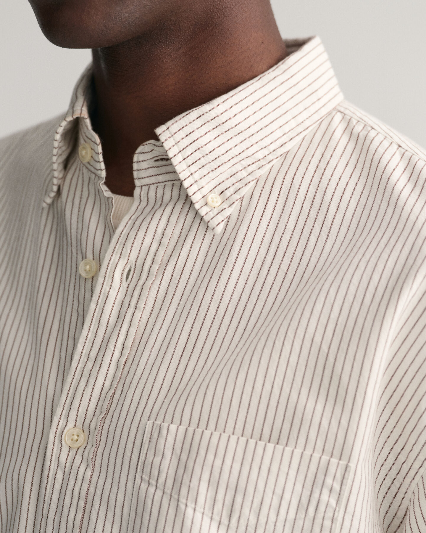 Camisa Oxford Relaxed Fit Archive a rayas