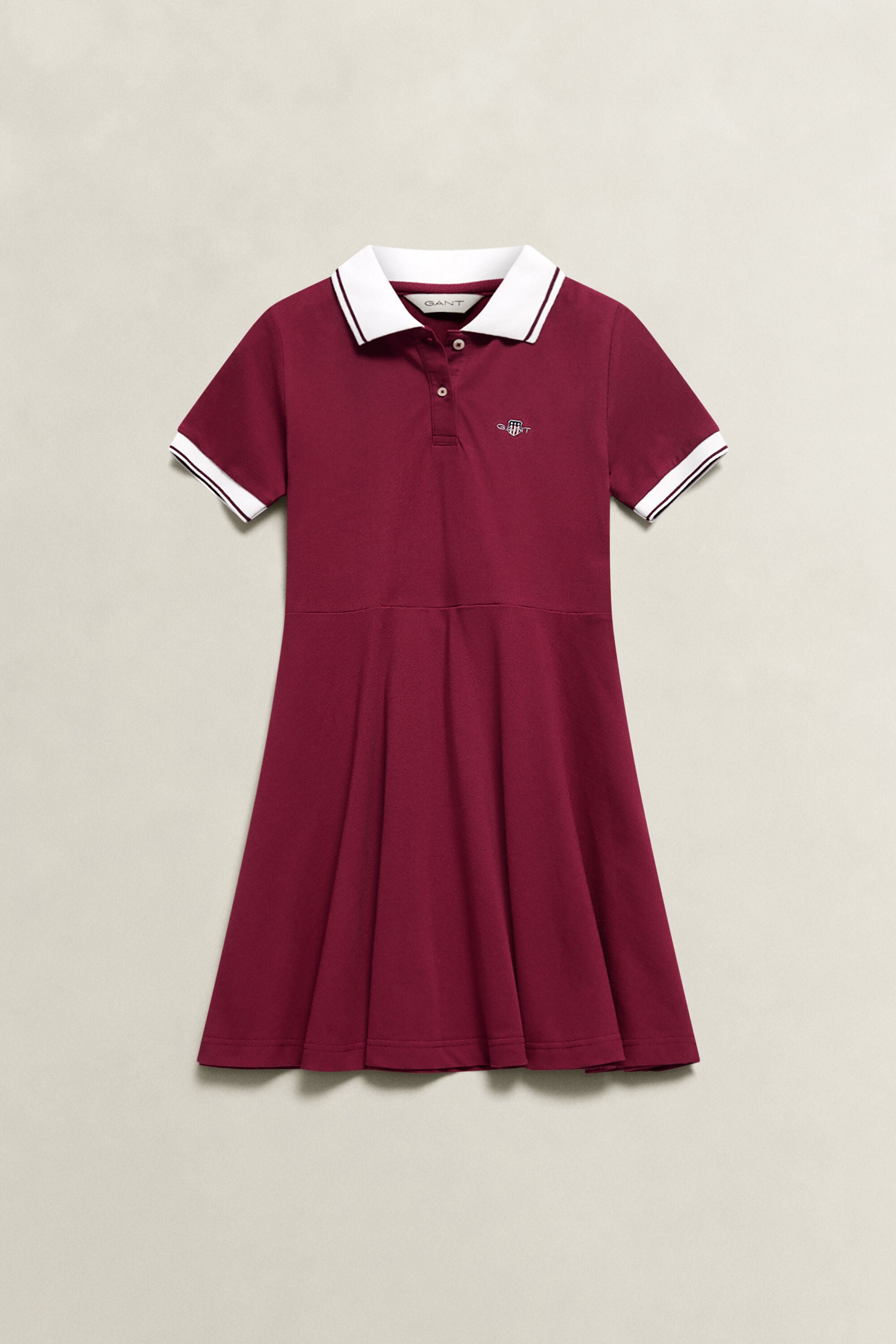Vestido tipo polo Shield Girls