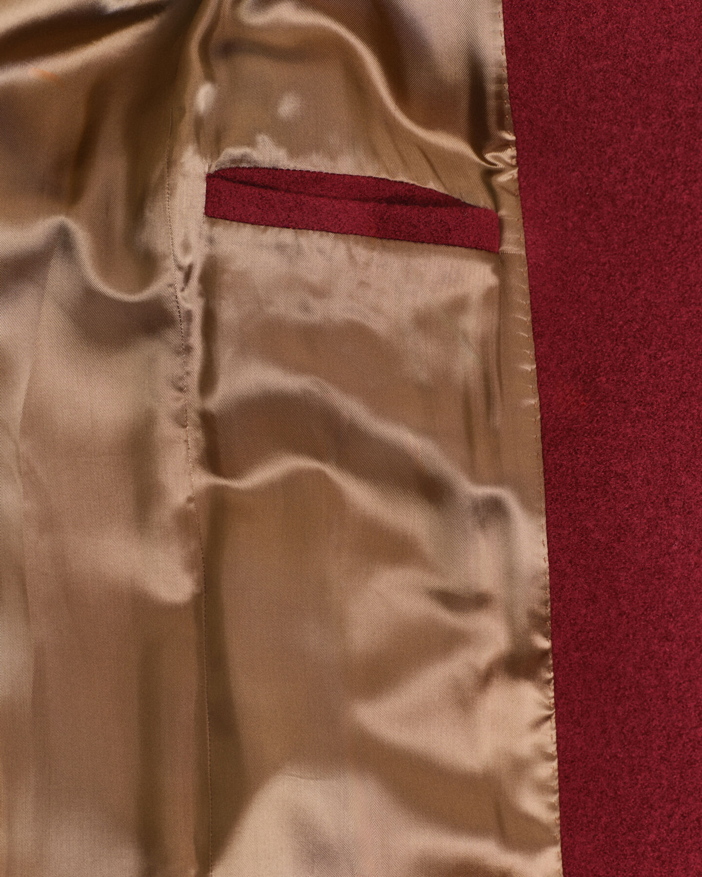 Abrigo cruzado con textura