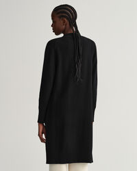 Cárdigan largo de lana