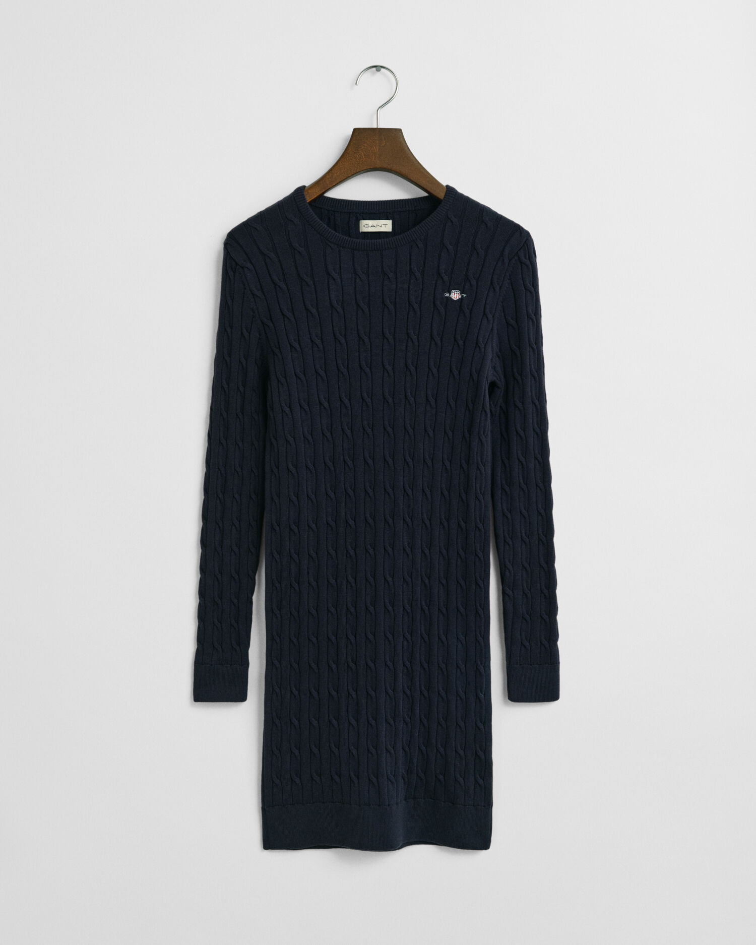 Vestido de punto de ochos en algodón elástico Teen Girls