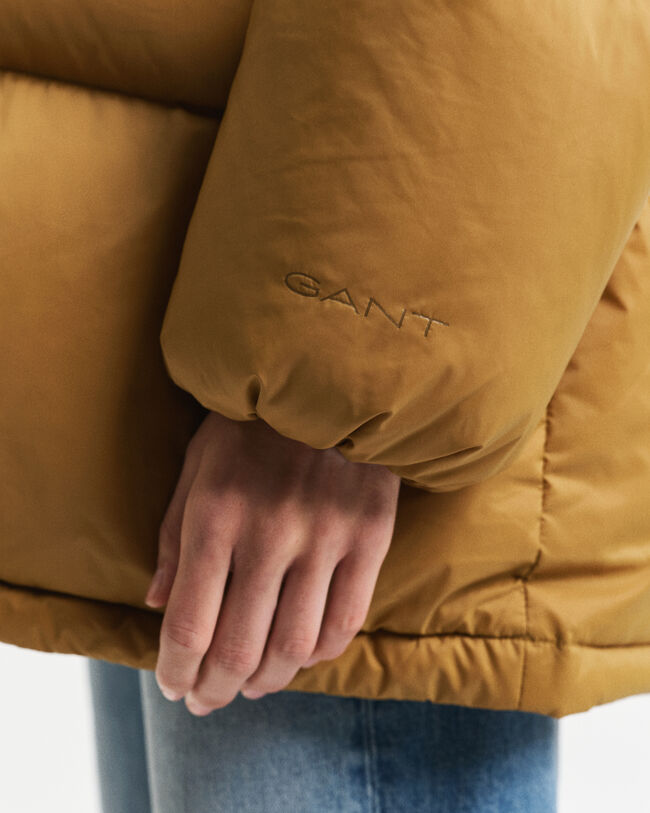 Chaqueta de plumón y largo medio