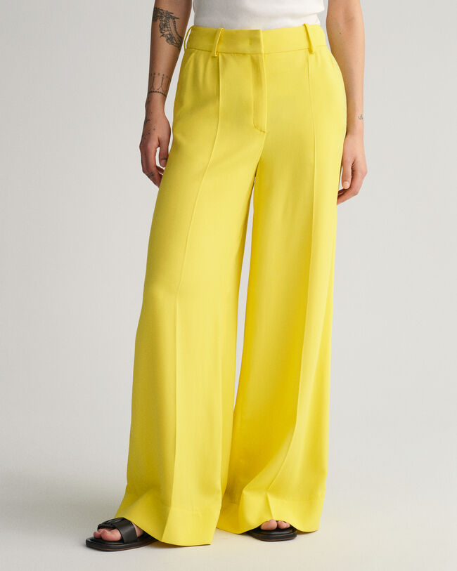 Pantalones de pernera ancha Fluid