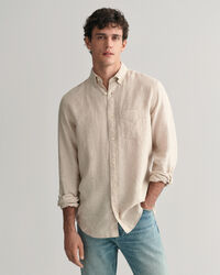 Camisa Regular Fit de lino
