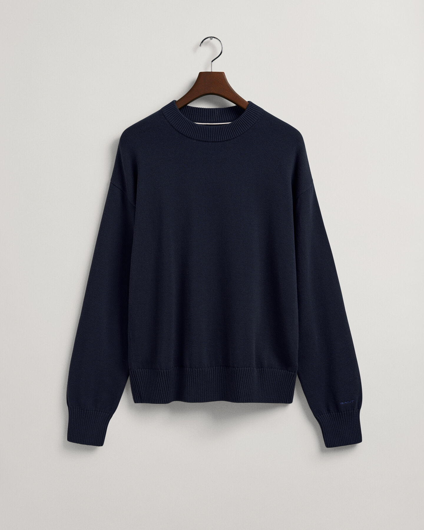 Jersey de cuello redondo en algod&oacute;n Supima