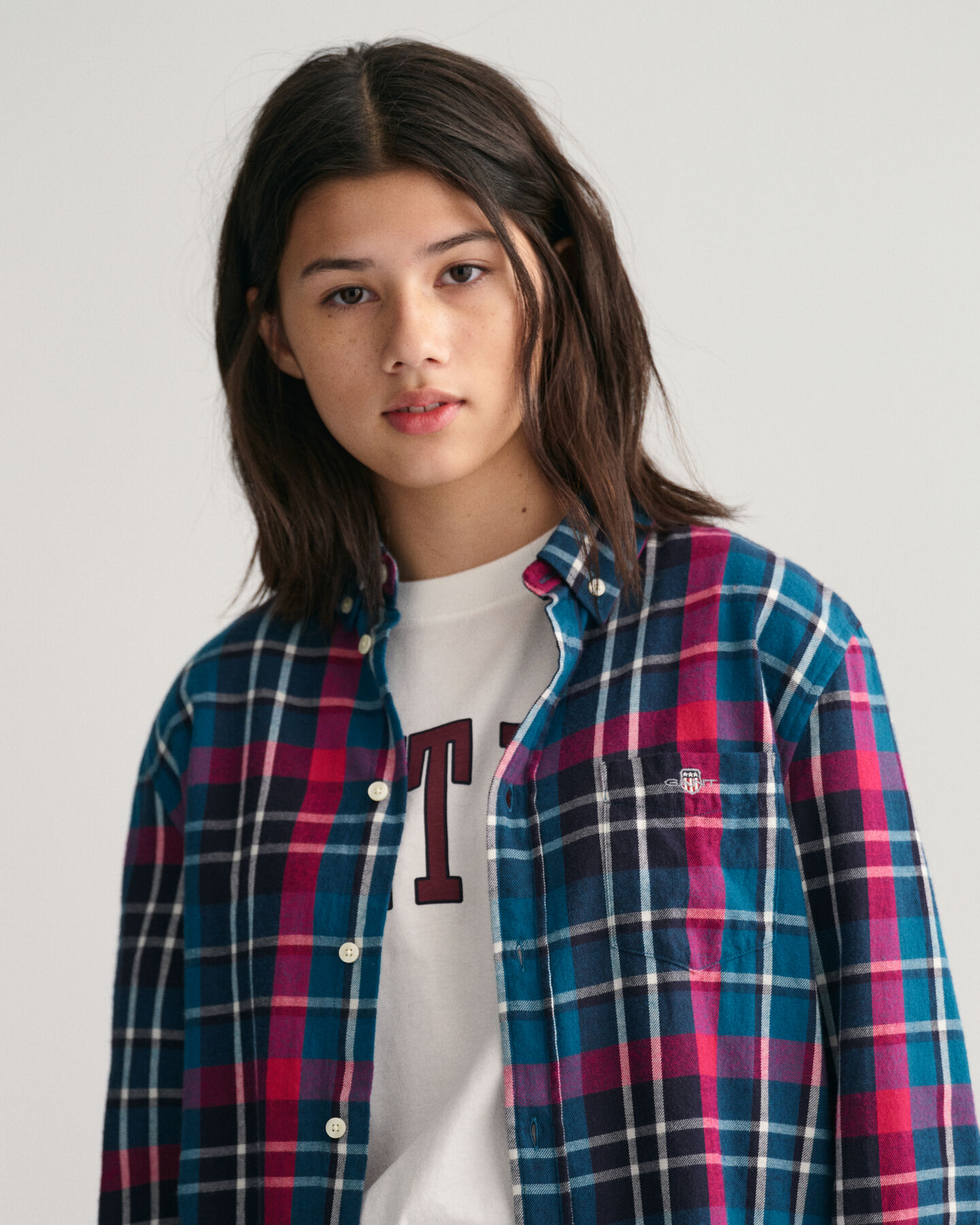 Camisa de cuadros Shield Teens