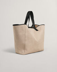 Bolso tote extragrande de lona