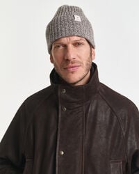 Gorro de mezcla de lana mouliné