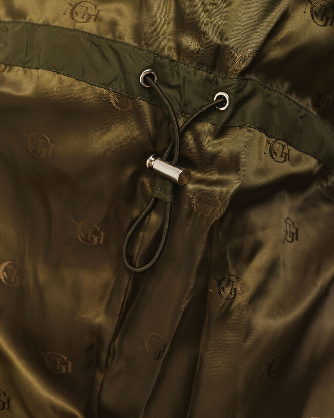 Abrigo de plumón de largo completo