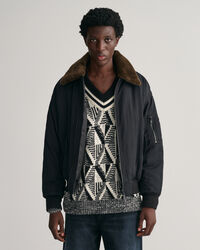 Chaqueta bomber aviador