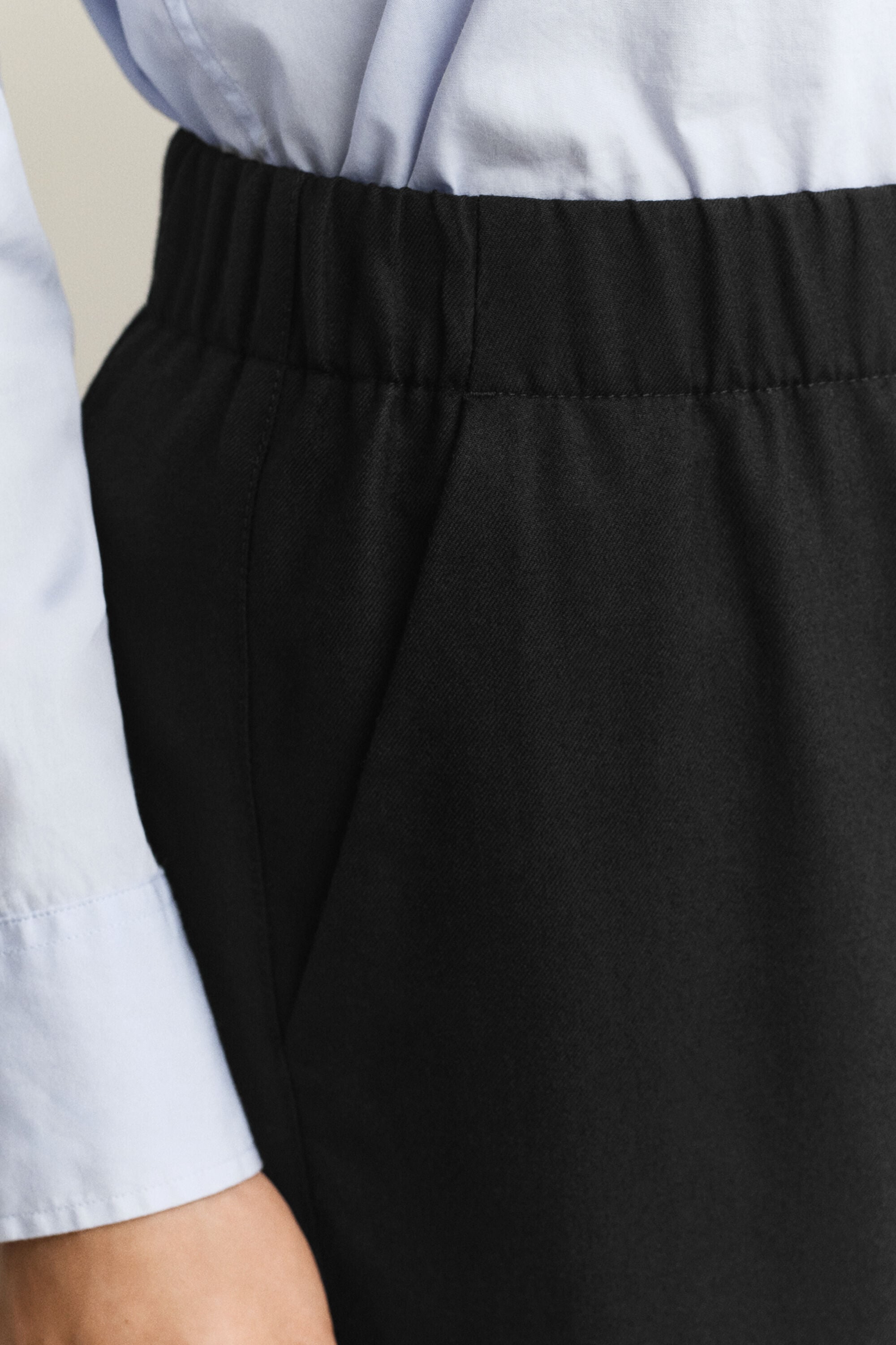 Pantalones de mezcla de lana