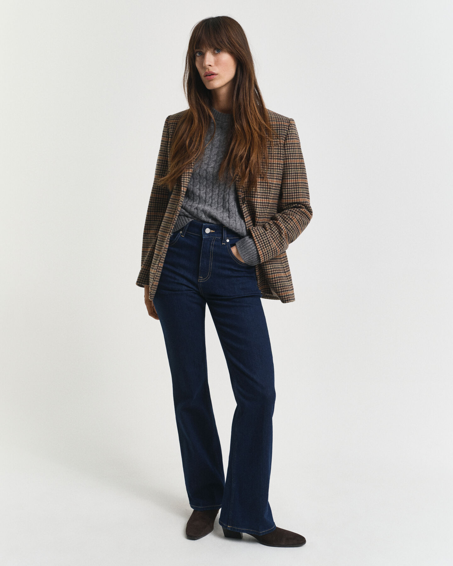 Vaqueros Slim Fit acampanados