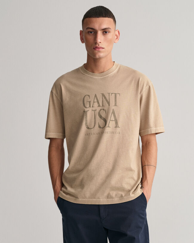 Camiseta GANT USA Sunfaded