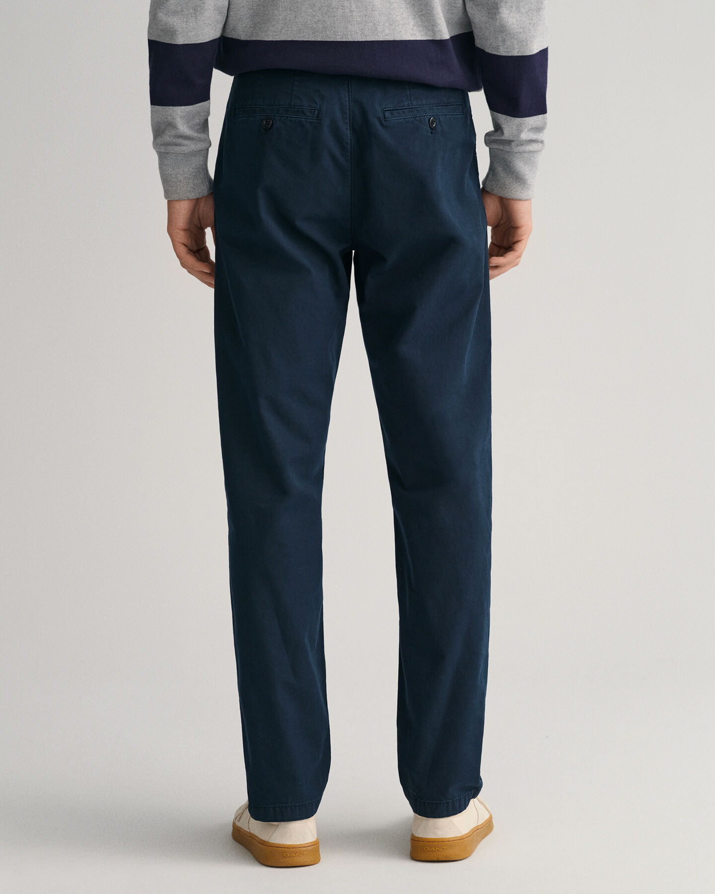 Pantalones chinos Regular Fit de lona Allister