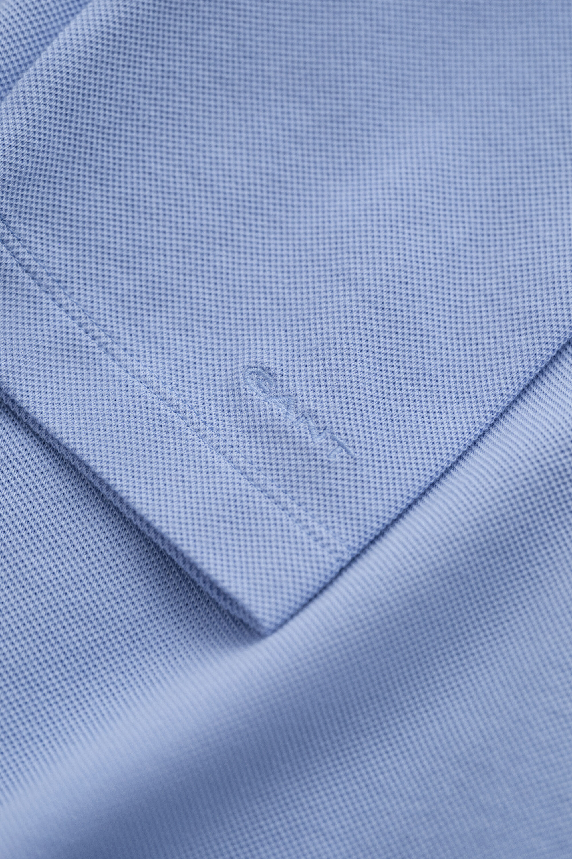 Polo de manga larga de piqué