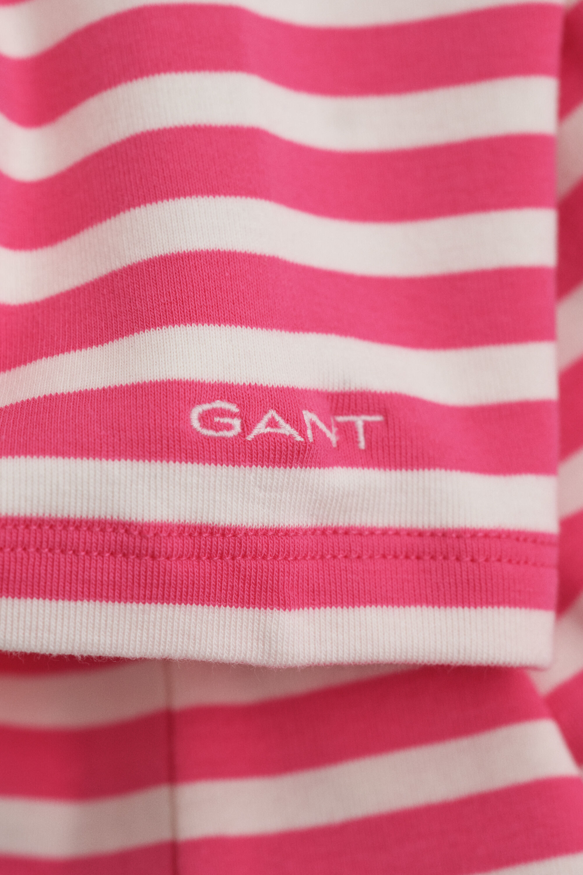 Camiseta acanalada de rayas