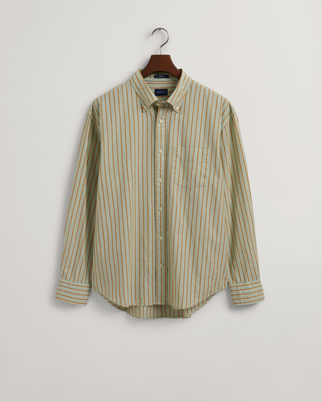 Camisa Relaxed Fit fil-&agrave;-fil a rayas