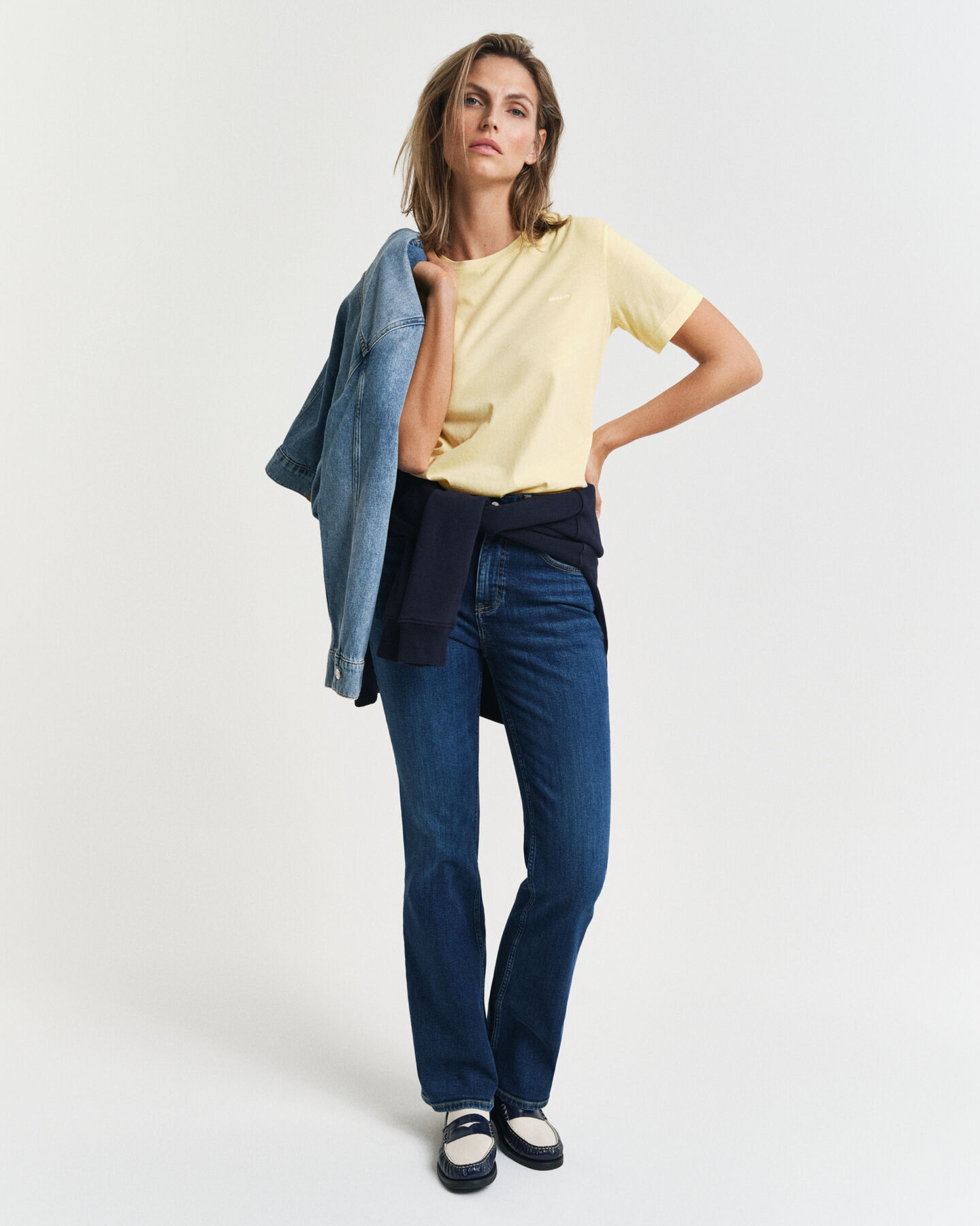 Camiseta de cuello redondo Sunfaded