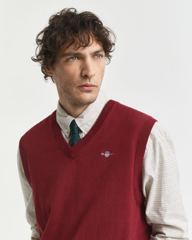 Chaleco clásico de algodón