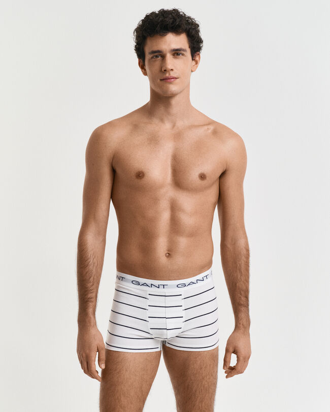 Paquete de tres b&oacute;xers de rayas finas