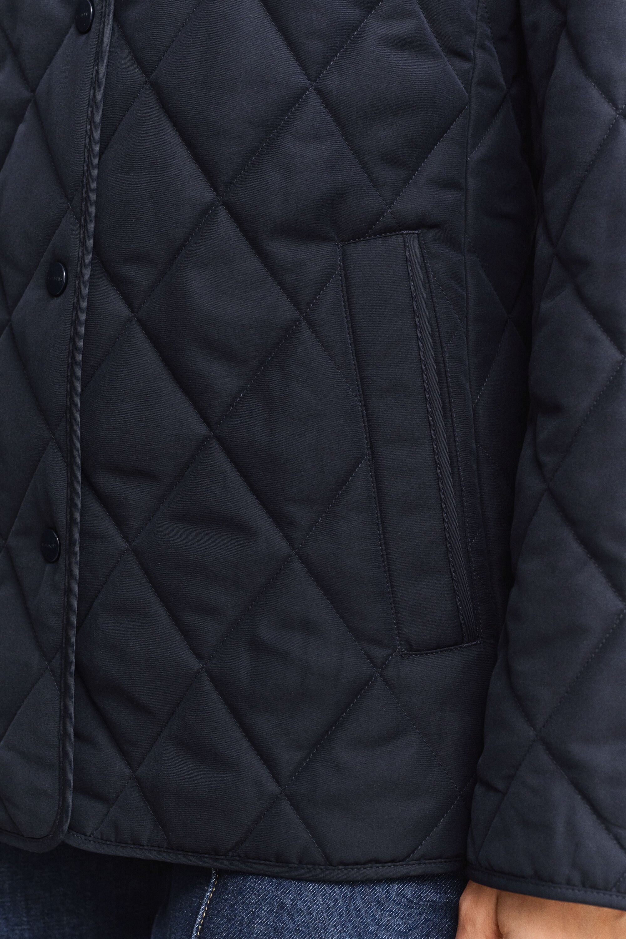 Chaqueta acolchada ajustada