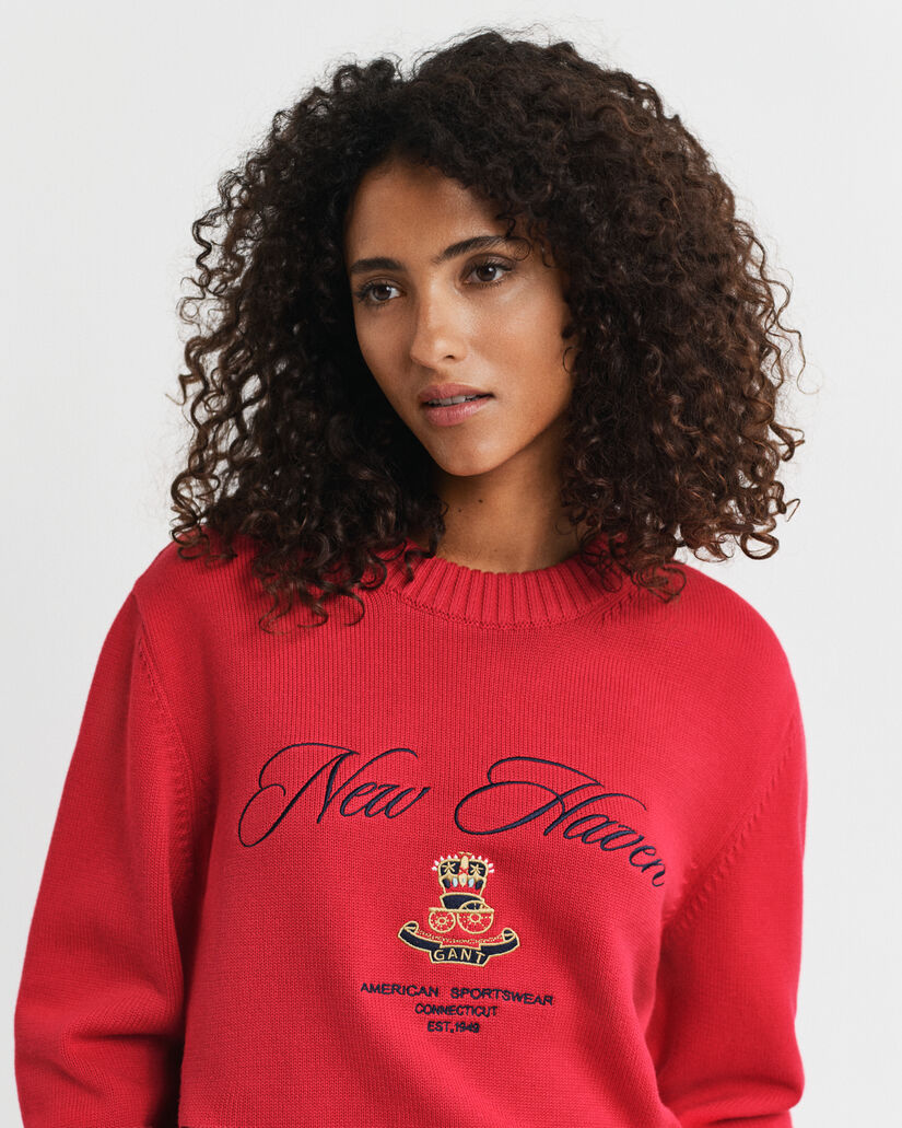 Jersey de cuello redondo Graphic