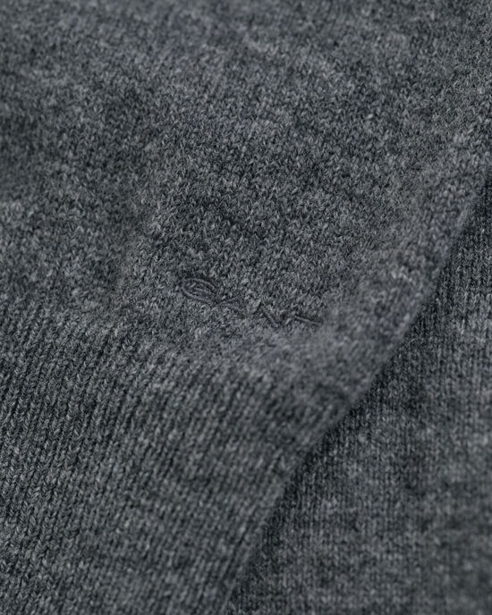 Jersey de cuello redondo en lana de oveja muy fina