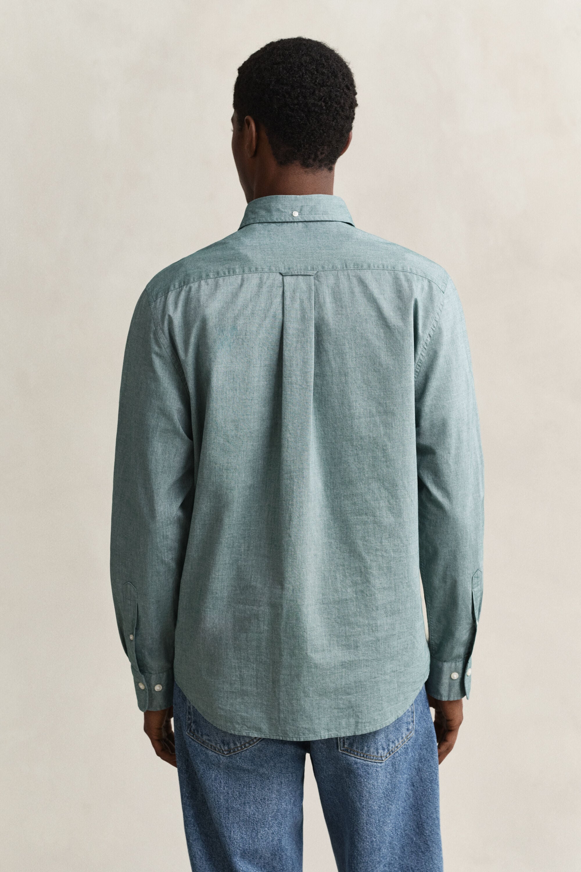 Camisa de popelina Regular Fit clásica