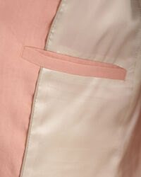 Americana Regular Fit de lino elástico