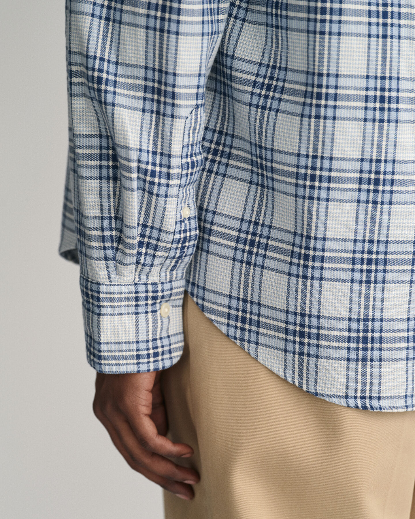 Camisa de cuadros Textured Relaxed Fit