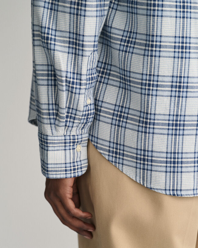 Camisa de cuadros Textured Relaxed Fit