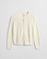 Cárdigan de punto ligero con cuello redondo