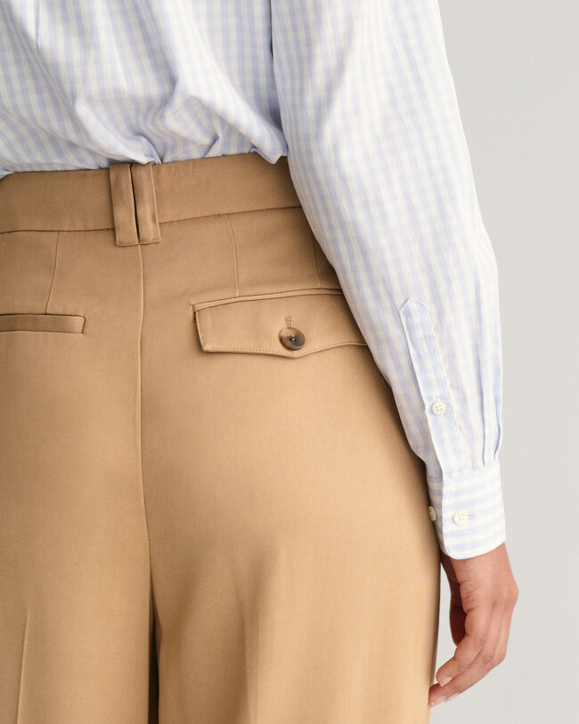 Camisa Regular Fit de popelina a cuadros Vichy