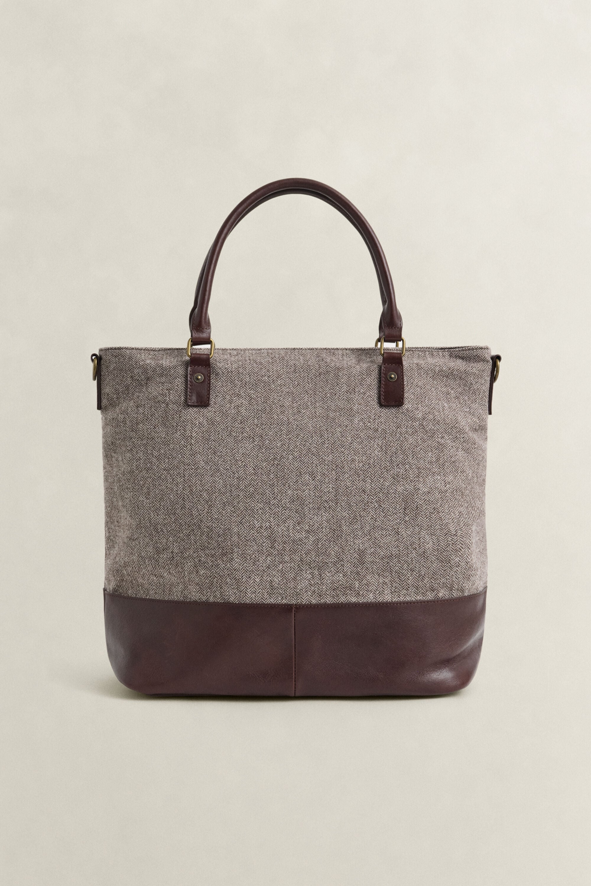 Bolso tote de lana
