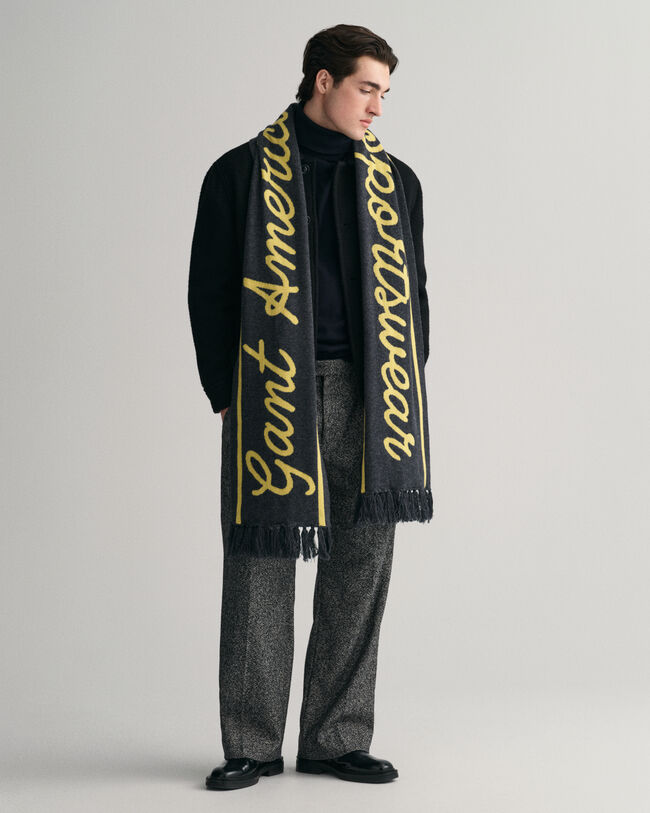 Bufanda en jacquard GANT Varsity