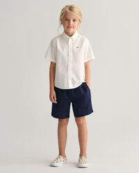 Camisa Oxford de manga corta Kids