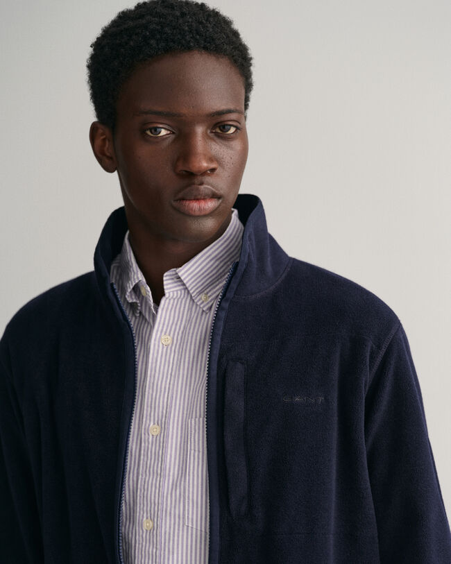 Chaqueta polar con cremallera