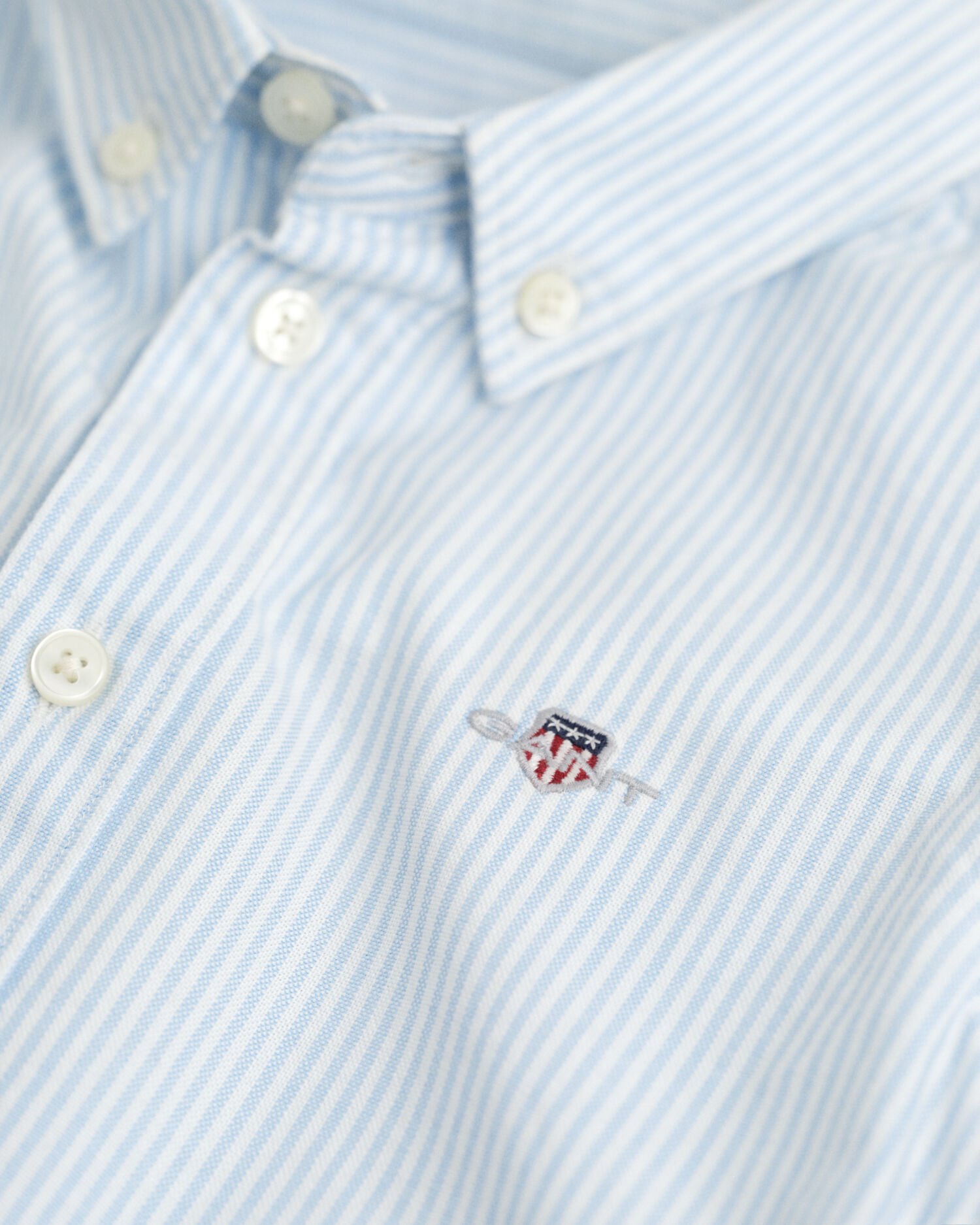 Camisa Oxford de rayas Shield Kids