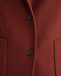 Americana recta cosida a mano