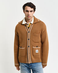 Cárdigan de lana con botones