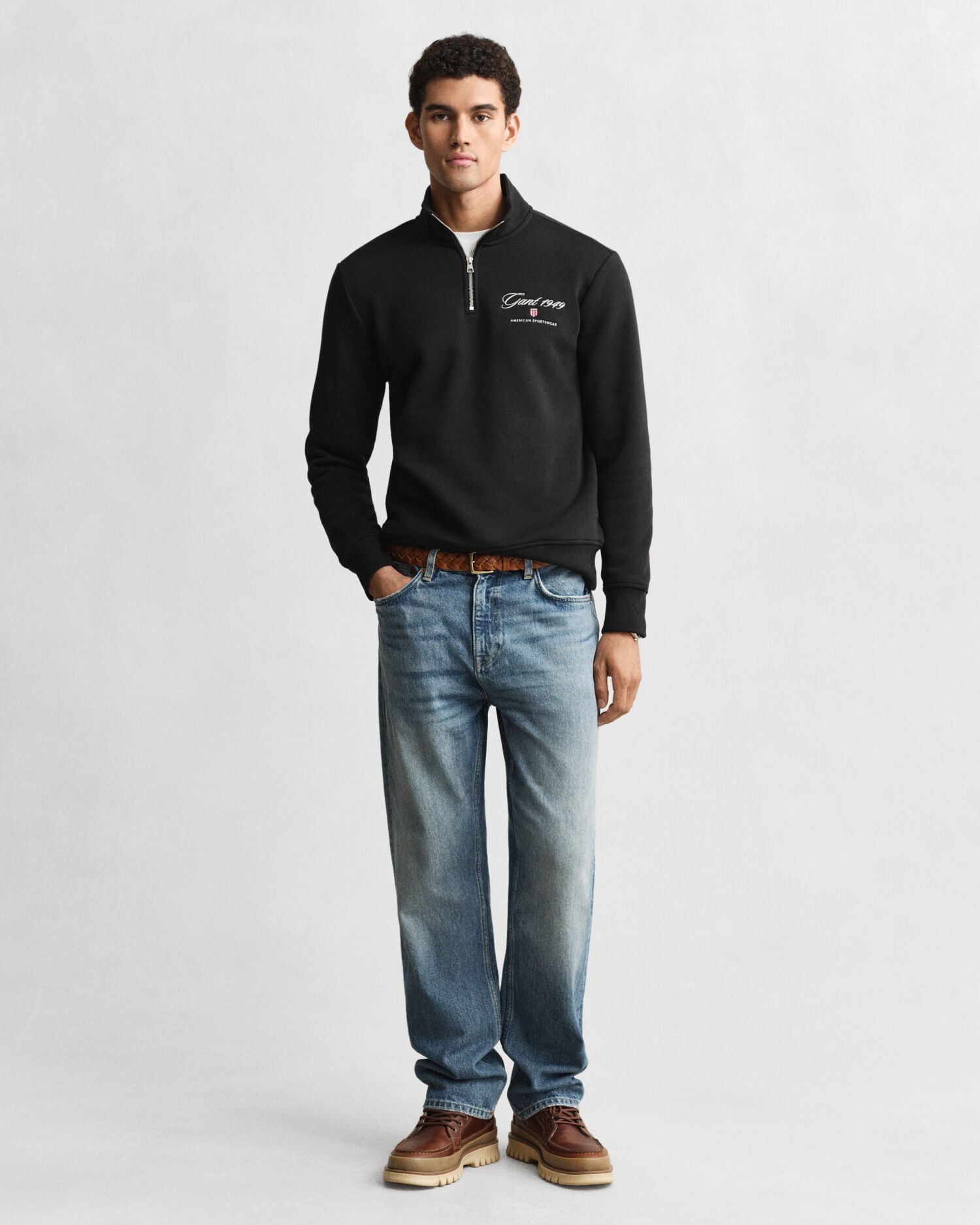 Sudadera con media cremallera 1949 Graphic