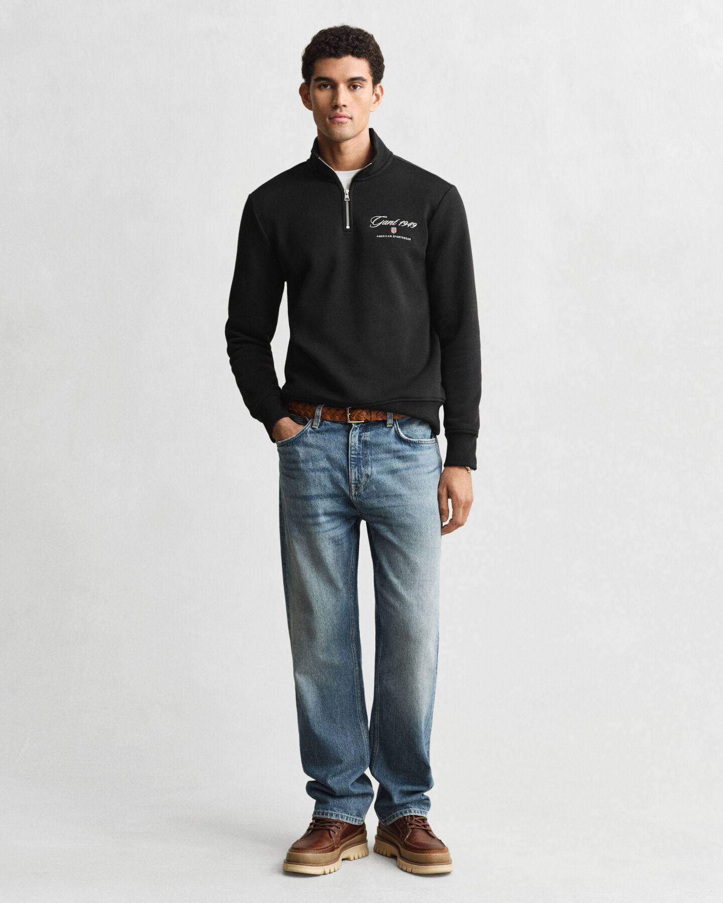 Sudadera con media cremallera 1949 Graphic