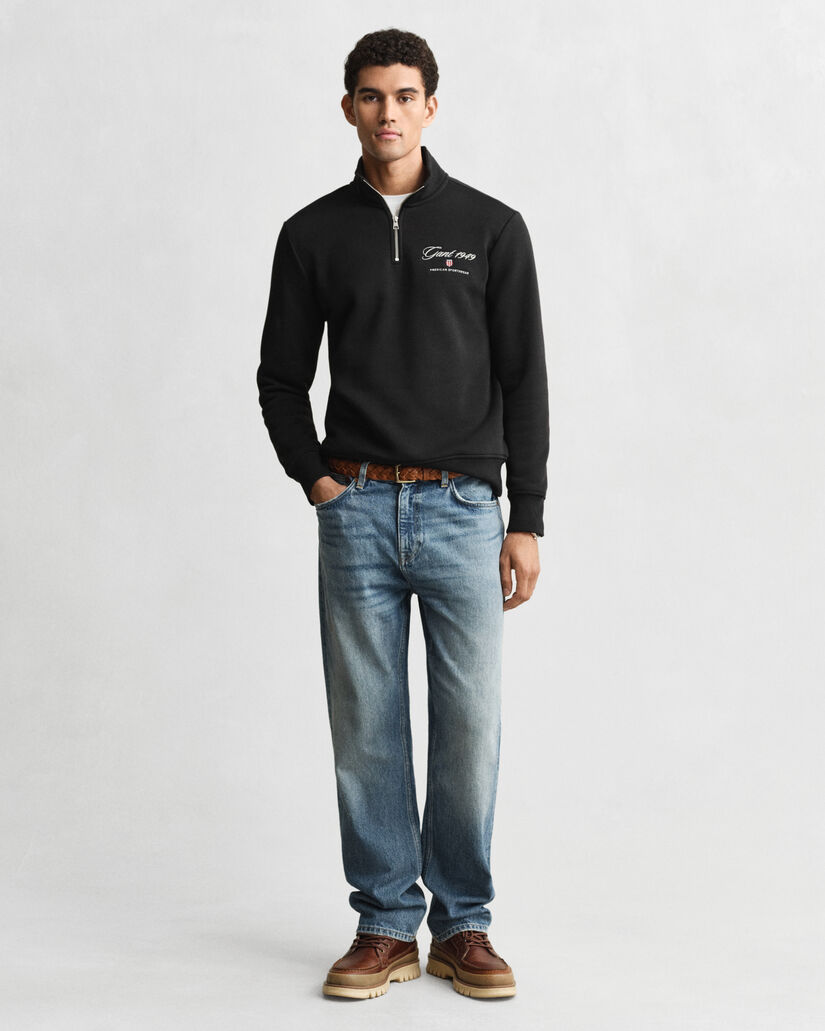 Sudadera con media cremallera 1949 Graphic