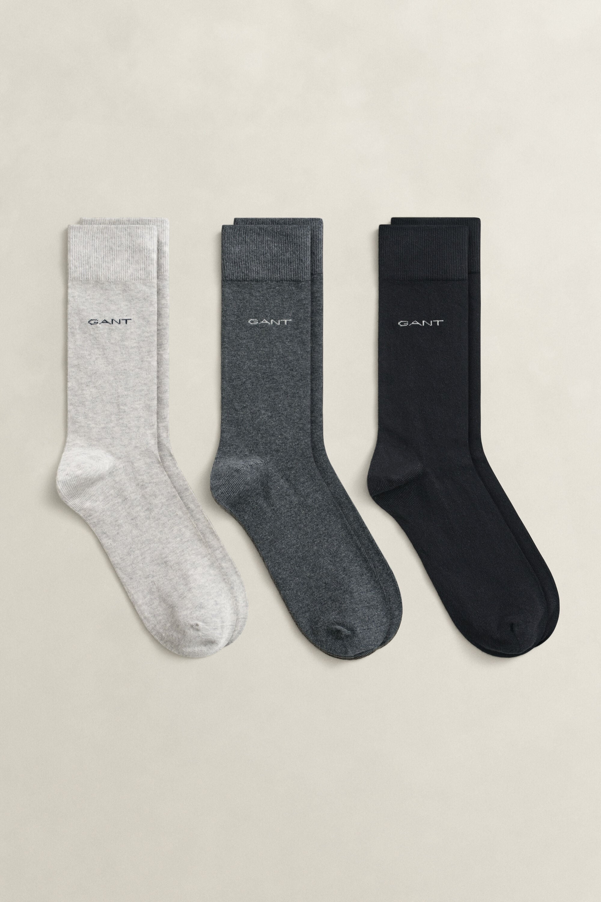 Paquete de tres pares de calcetines