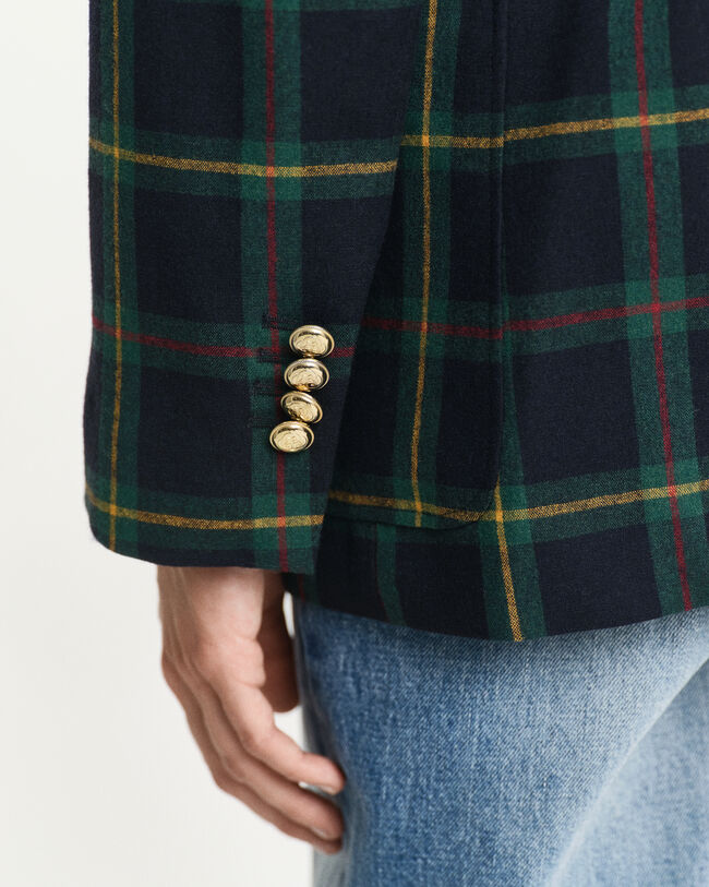 Americana de cuadros Regular Fit