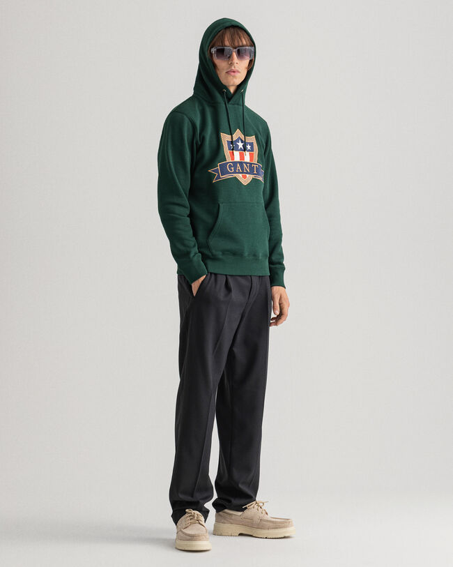 Sudadera con capucha Banner Shield