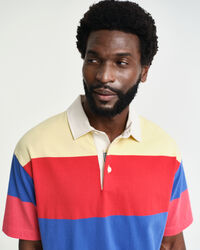 Heavy Rugger de manga corta a rayas