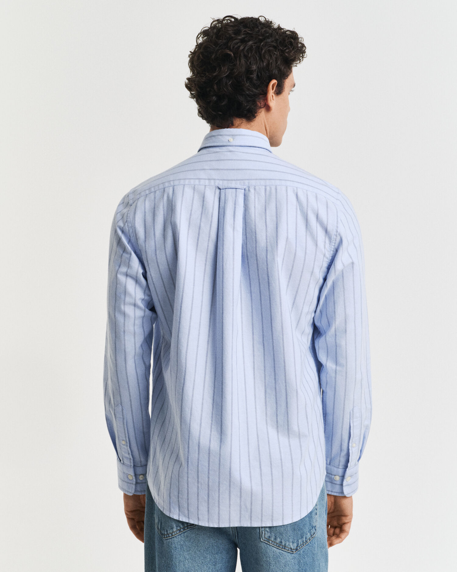 Camisa Oxford clásica Regular Fit a rayas