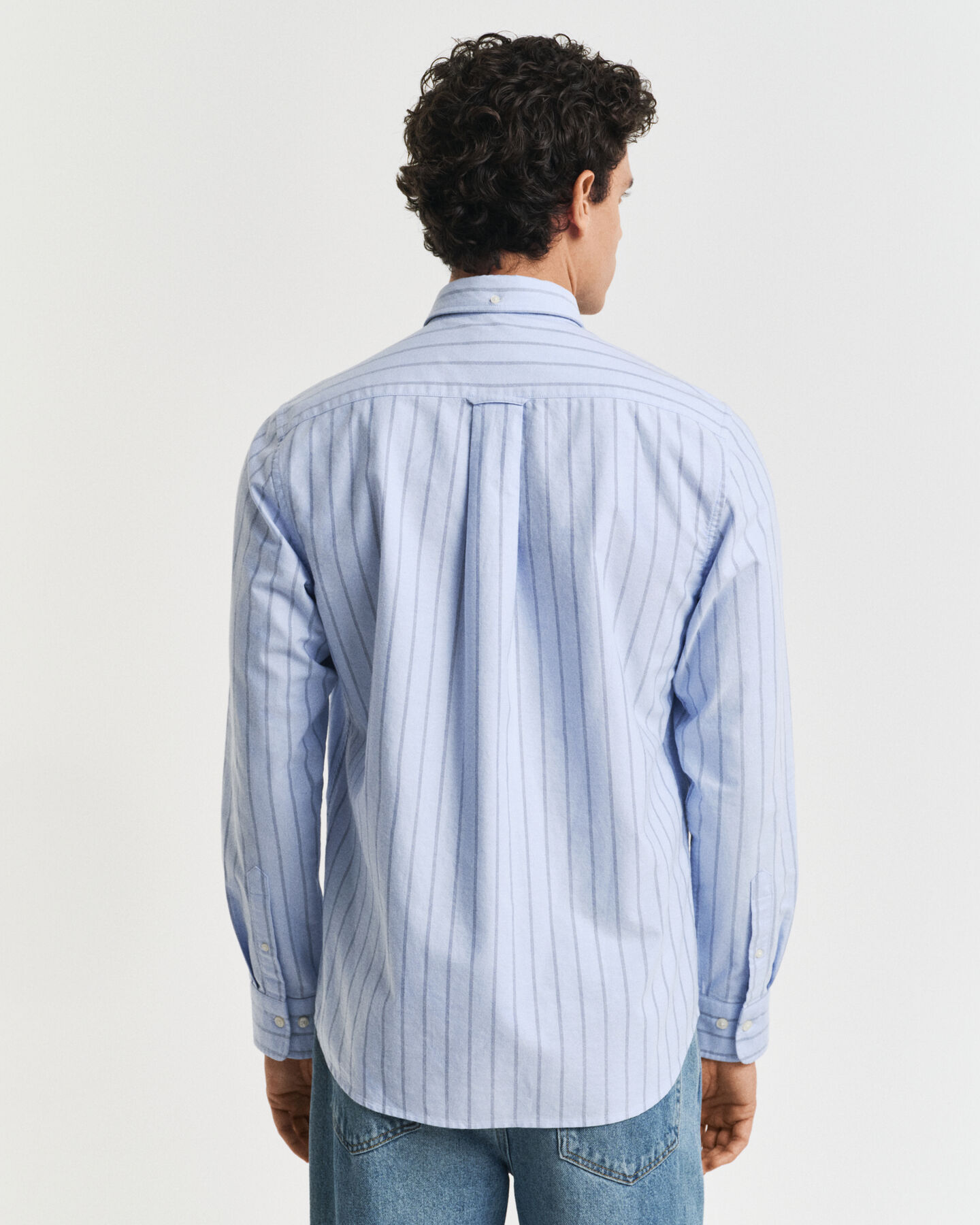 Camisa Oxford clásica Regular Fit a rayas